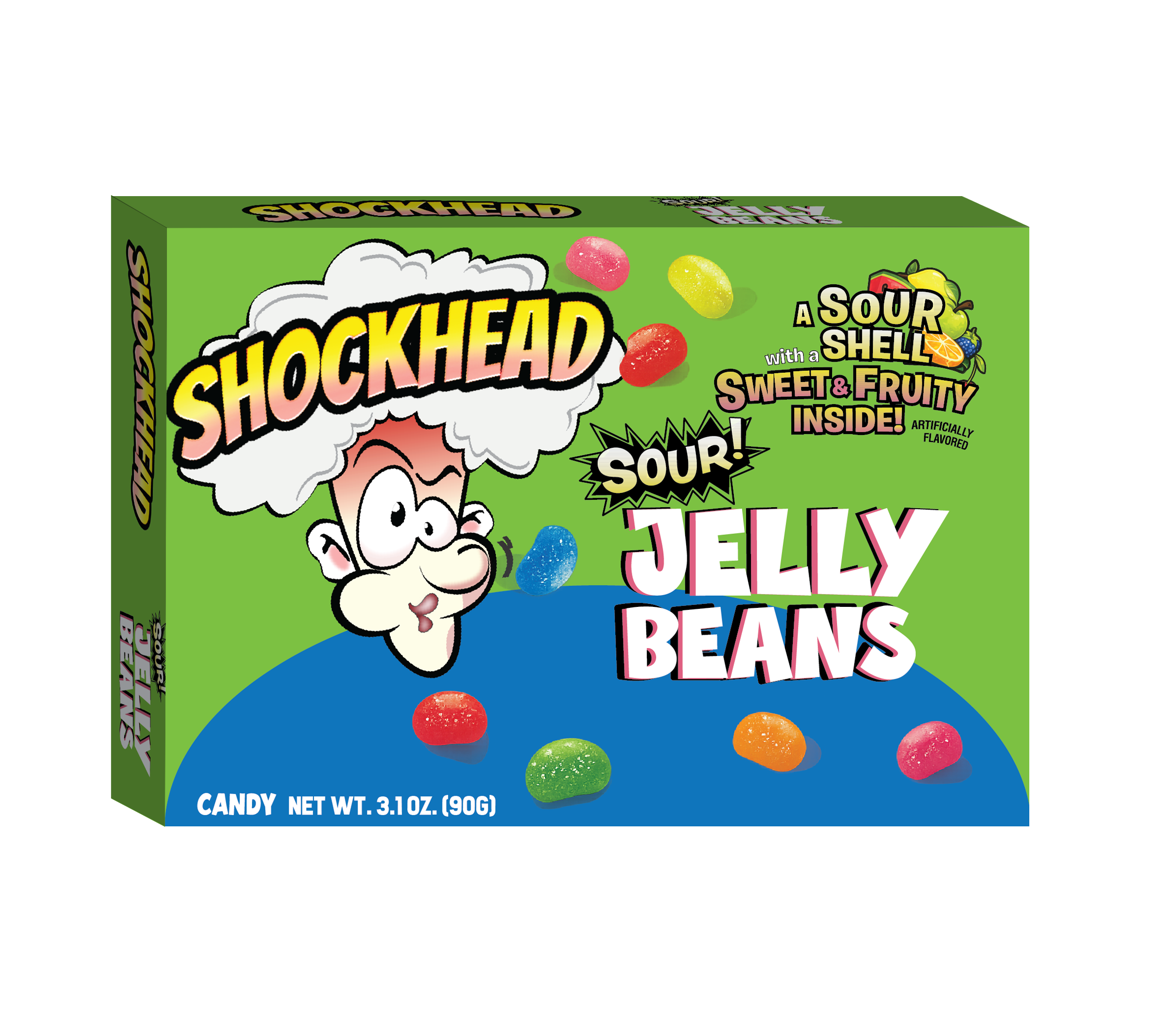 Shockhead Sour Jelly Beans