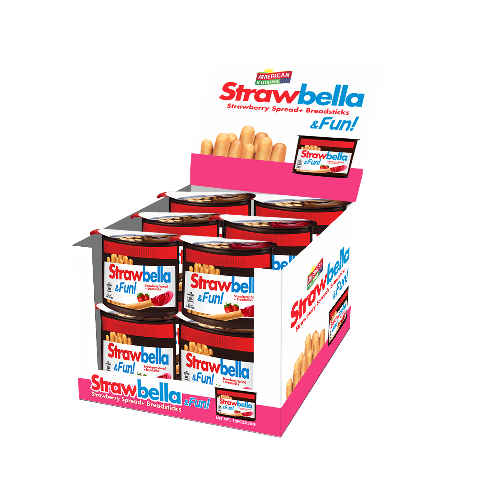 Strawbella & Fun Dipstick